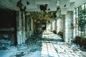 amianto negli edifici abbandonati