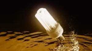 Smaltimento di lampade neon